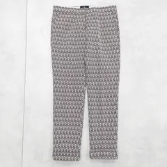 ETRO エトロ 2024年製 パンツ スラックス 総柄 ジャガード コットン ポリエステル ブラウン イタリア製 レディース 42 b01667のサムネイル