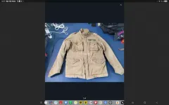 アバクロンビー M65 マウンテンパーカー カーキ Mのサムネイル