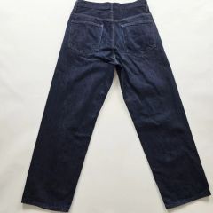 EVISUGENESデニムパンツ ボタンフライ インディゴ - メルカリ
