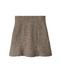 Brand New [Snidel] Hem Flare Skirt Shorts SWFP245042 Women's BRW 1