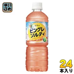 アサヒ おいしい水 天然水 ピングレソルティ 600ml ペットボトル 24本入 ミネラルウォーター 熱中症対策 ピンクグレープフルーツのサムネイル
