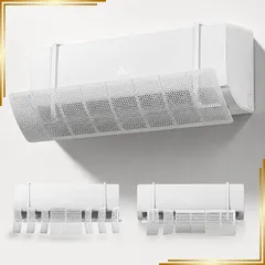 【新品】 Umillion エアコン 風よけ ルーバー設計風向調整板エアコン風除けカバー 風向き上下左右180°変える 風量調節可能 直撃風防止 風向きパネル 吹き出し口カバー クーラーの風除け 冷暖房通用 結露防止 壁掛け式 80cm 0のサムネイル