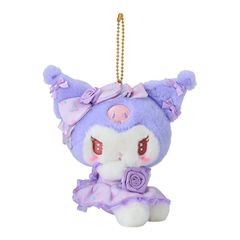 Brand new Sanrio mascot holder (Dolly Rose) Kuromi 018911