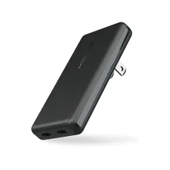 R◆MATECH 充電器 超薄型 70W 65W対応 Type-C PD【史上最薄12.9mm / GaNUltra搭載/タイプC 急速充電 2ポート / 折りたたみ式プラグ/MacBook・ノートパソコン・iPhoneシリーズ対応】Sonicharge Ulのサムネイル