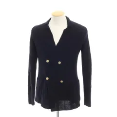 【中古】ロベルトコリーナ ROBERTO COLLINA コットン カーディガン ネイビー【サイズ44】【メンズ】のサムネイル