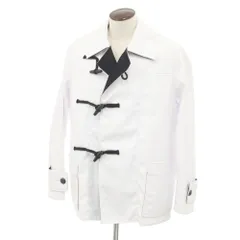 【中古】シーラップ Sealup ポリエステル トグルボタン ピーコート ホワイト【サイズ50】【メンズ】のサムネイル