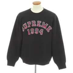 【中古】シュプリーム Supreme 2026年春夏 Plaid Arc Crewneck スウェット ブラック【サイズM】【メンズ】のサムネイル