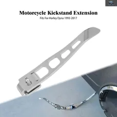 オートバイ用キックスタンドスタンド延長フットペダルサポートハーレーダイナ1993-2017ファットボブローライダーFXDBストリートボブスーパのサムネイル