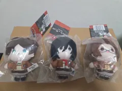 進撃の巨人 ぬいぐるみセット エレン ミカサ ハンジ ぬいぐるみ ぬい ミニ ぬいぐるみ キーホルダー