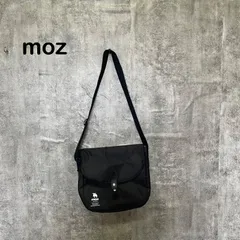 【Y-912】moz モズ ショルダーバッグ ブラック 黒 スウェーデン 北欧 軽量 斜め掛け メンズ レディース ユニセックス 普段使いのサムネイル