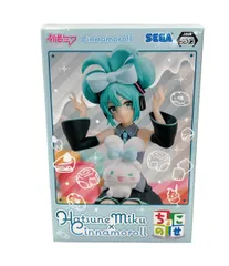 SEGA 初音ミクシリーズ ちょこのせ プレミアムフィギュア 初音ミク×シナモロール フィギュア