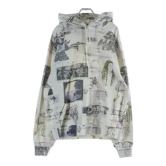 KITH (キス) 21AW ×STAR WARS SKETCHES HOODIE スターウォーズ 総柄 プルオーバーフーデッドパーカー ホワイト KHM030213のサムネイル