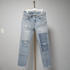 新品未使用品‼️⭐️BAYFLOW ⭐️DENIM ダメージ加工 デニムパンツ30 