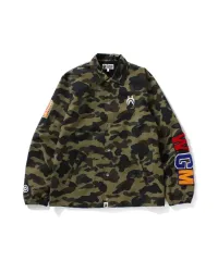 A BATHING APE アベイシングエイプ 1ST カモフラ シャーク COACH コーチ ジャケットのサムネイル