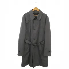 ブルックスブラザーズ BROOKS BROTHERS ステンカラーコート XXL グレー 無地 長袖 ベルト 中綿ライナー付き 100189469 01 021 /AO5 ■ECE006のサムネイル