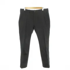 B&Y ユナイテッドアローズ BEAUTY&YOUTH ビューティー&ユース パンツ テーパード ロング丈 L 黒 ブラック /AH17 ■ECA006のサムネイル