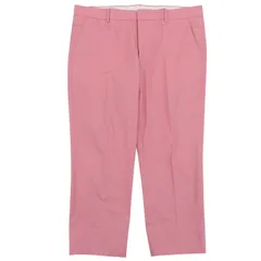 極美品▲HERMES エルメス 20SS コットン100％ パンツ スラックス ボトムス ピンク 48 ハンガー付き イタリア製 正規品 メンズ シンプル◎のサムネイル