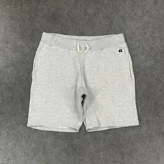 Russell Athletic SHIPS ラッセルアスレチック シップス 別注 スウェット ハーフパンツ ショートパンツ ロゴ刺繍 グレー 裏毛 パイル メンズのサムネイル