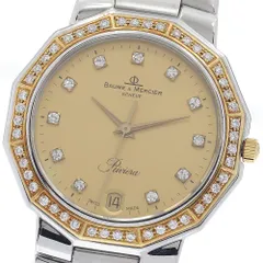 ボーム&メルシェ Baume & Mercier 5131.3 リビエラ ダイヤベゼル 11P クォーツ メンズ _957369のサムネイル