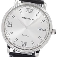 モンブラン MONTBLANC 127775 トラディション デイト クォーツ メンズ 良品 _963306 モンブラン MONTBLANC 127775 トラディション デイト クォーツ メンズ