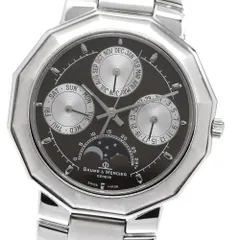 ボーム&メルシェ Baume & Mercier 6131.2 リビエラ トリプルカレンダー ムーンフェイズ クォーツ メンズ _960160のサムネイル