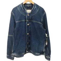 コス COS ノーカラー デニムジャケット メンズ import：M のサムネイル