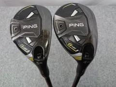 【中古】 PING ピン G430 ハイブリッド UT 4H 22° & 5H 26° 2本セット 純正カーボン ALTA J CB BLACK (S) 日本仕様のサムネイル