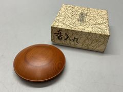 道場宗廣作 神代襷香合 海浜松 共箱 | Mercari
