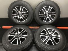 BS DM-V3 265/60R18】スタッドレス【三菱 トライトンGSR 純正ホイール 