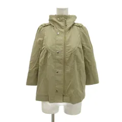 ジルスチュアート JILL STUART ジャケット S ベージュ スタンドカラー 七分袖 パフスリーブ ギャザーデザイン /NU ■ECF006のサムネイル