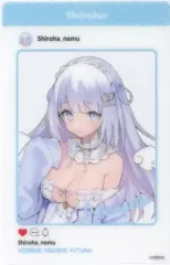 【中古】キャラカード 白羽ねむ SNS風クリアカード 「くじスクエア VTuberくじ」 B賞のサムネイル