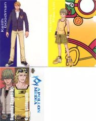 [중고] 클리어 파일 키스 & 호안 A4 클리어 파일 세트 [이치 반 쿠지 극장판 TIGER & BUNNY -The Rising-] G상