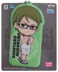 [Used] Wallet/Pass Case (Character) Shintaro Midorima Kyun Chara Illustrations Character-shaped Pass Case with Reel "Kuroko's Basketball: LAST GAME The Movie"