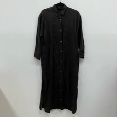 【イオン広店】 中古 URBAN RESEARCH DOORS | アーバンリサーチドアーズ ワンピース リネンバックタックシャツワンピース チャコールグレー 【111】のサムネイル