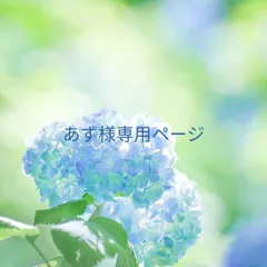 あず様専用ページ