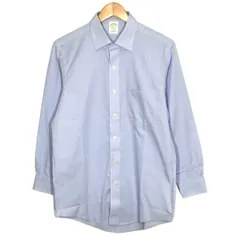 【倉吉店】Brooks Brothers | ブルックスブラザーズ 長袖シャツ MILANO サイズ:15.5 ブルー 【101】のサムネイル
