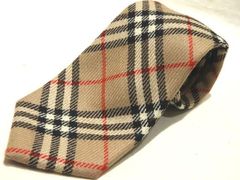美品✨ バーバリーロンドン ネクタイ ノバチェック シルク100