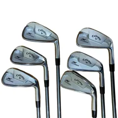 【中古】 キャロウェイ X FORGED STAR(2021) 6S アイアンセット IR Fujikura MC 80 for CW (フレックスS) メンズ 男性用 右利き 右用 Bランク ゴルフクラブのサムネイル