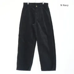 36 ナナミカ コーデュロイ 독 パンツ ネイビー 新品のサムネイル