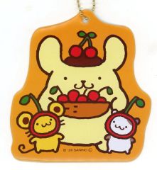 ポムポムプリン ポケット付きキーホルダー さくらんぼ - メルカリ