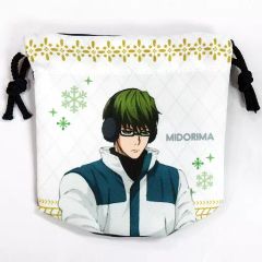 [Used] Bag (Character) Shintaro Midorima Mini Drawstring Bag "Kuroko's Basketball Kuroko's Winter Vacation in J-WORLD TOKYO" Mini Attraction Manager's Job B Prize
