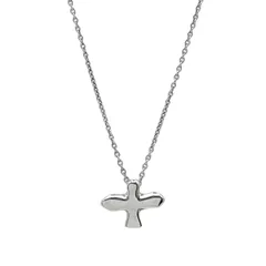 Tiffany&Co. ティファニー バードクロス ネックレス ペンダント エルサペレッティ 鳥 SV925 新品仕上済 【中古】のサムネイル