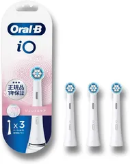 ブラウン(Braun) 【正規品】ブラウン オーラルB iO 替えブラシ ジェントルケア ホワイト 3本入 iORBSW-3EL iOシリーズ専用　配送種別：MRのサムネイル