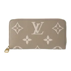 新品 ルイヴィトン Louis Vuitton 長財布 ZIPPY WALLET BICOLOR トゥルトレール/クレームのサムネイル