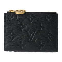 新品 ルイヴィトン Louis Vuitton 2つ折り財布 PORTEFEUILLE LISA ノワールのサムネイル