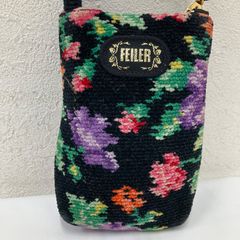 FEILER フェイラー 花柄 ボトルケースポーチ - メルカリ