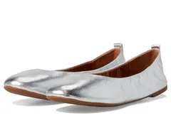 ラッキーブランド レディース シューズ サンダル レザー Lucky Brand Emmielou Leather Ballet Flat Silver シルバーのサムネイル