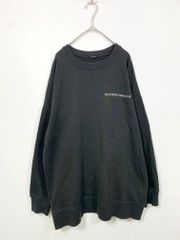 JEANASIS DILIGENCE PARLOUR Collaboration Back Print Sweatshirt, Size F/Dark Gray, Women's