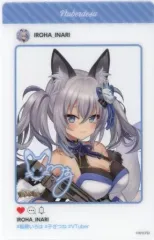 【中古】キャラカード 稲荷いろは SNS風クリアカード 「くじスクエア VTuberくじ」 B賞のサムネイル
