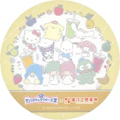 【中古】コースター 【シークレット】集合 限定コースター(サンリオキャラクター大賞2026) 「サンリオキャラクターズ×果汁工房果琳」 対象商品購入特典のサムネイル